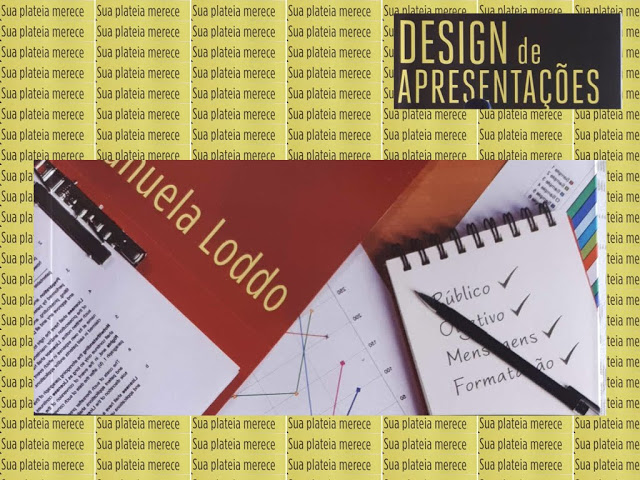 Recortes das imagens da capa do livro Design de Apresentações