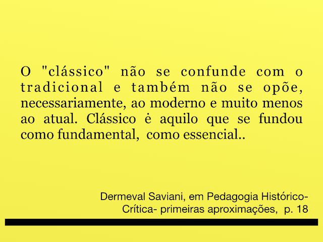 Imagem Abram aspas para Demerval Saviani