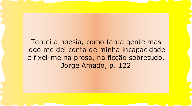 Imagem Pensamento Jorge Amado
