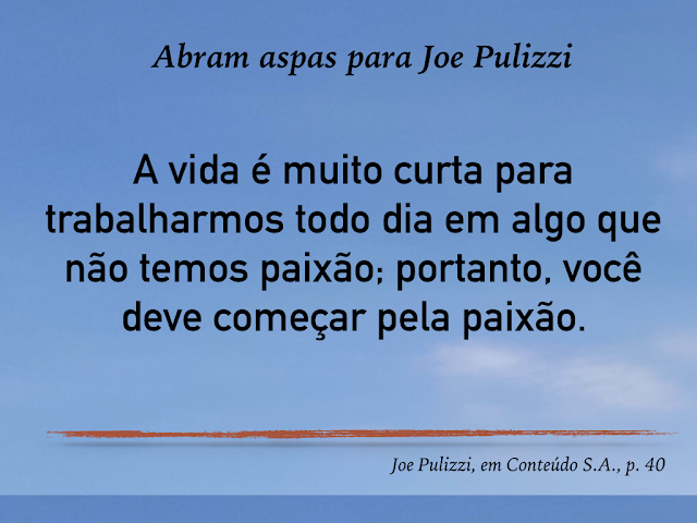 Imagem Pensament Joe Pulizzi