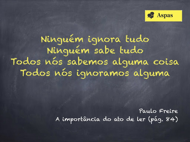 Texto de Paulo Freire