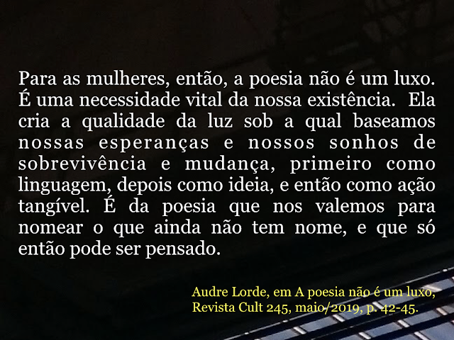 Imagem Abram aspas para Audre Lorde Imagem Abram aspas para Audre Lorde
