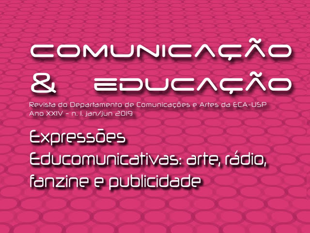 Adaptação da capa da revista Comunicação e Educação