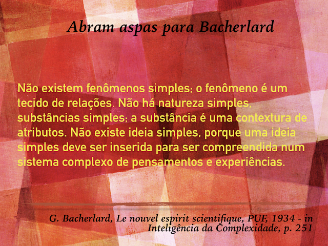Imagem O pensamento de Bacherlard