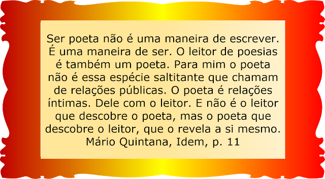 Imagem Pensamento Mário Quintana