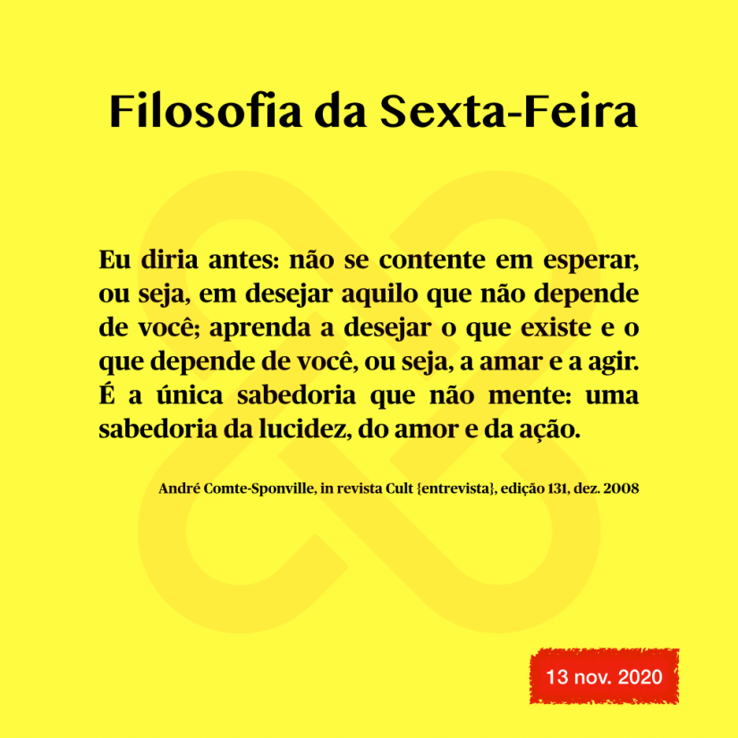 Pensando com André Comte-Sponville 2