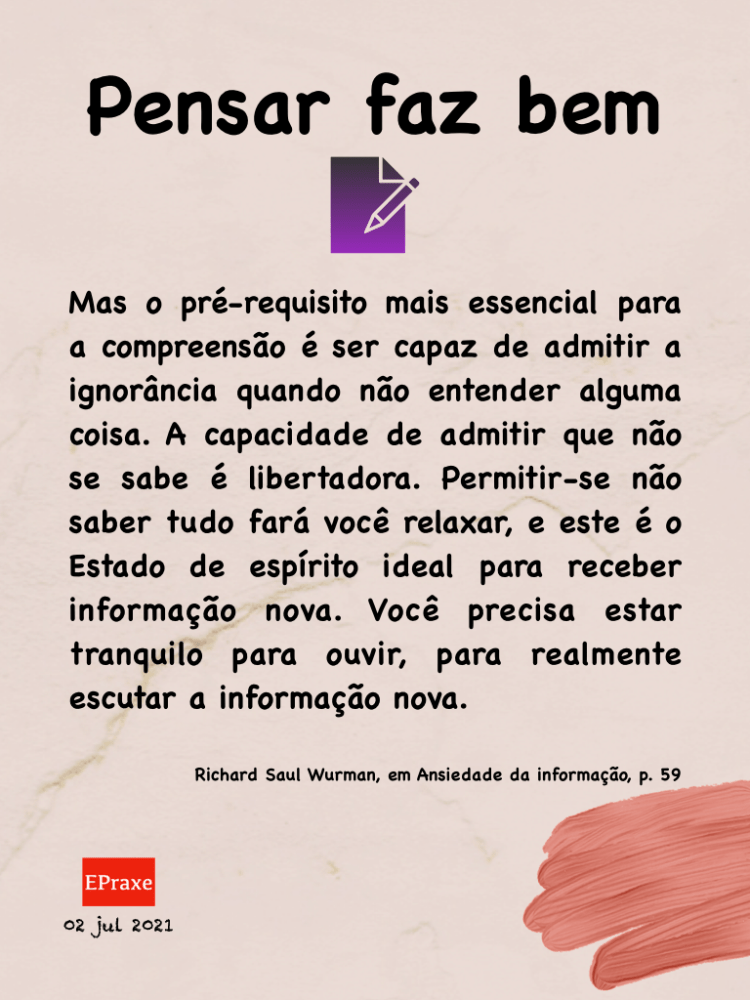 Pensar faz bem com Richard Wurman