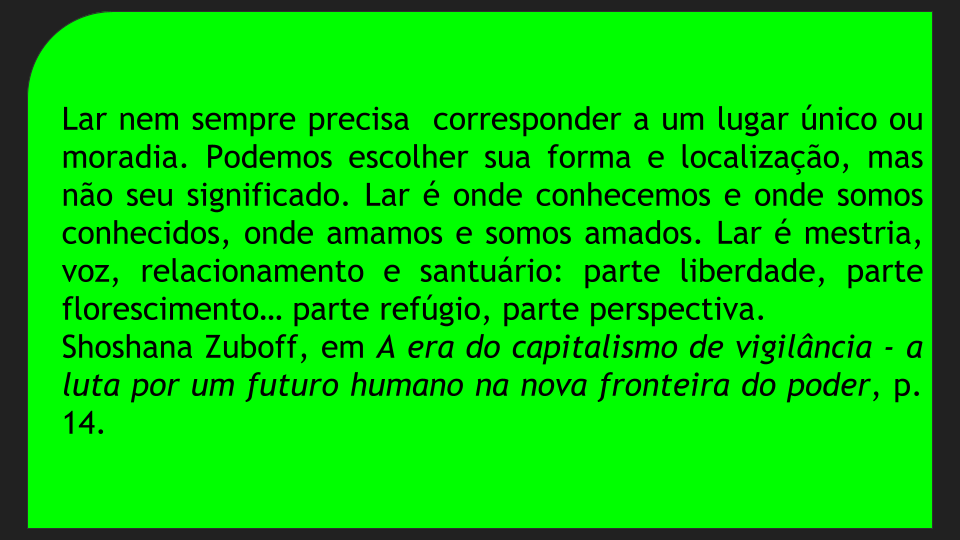 Pensar faz bem - Shoshana Zuboff