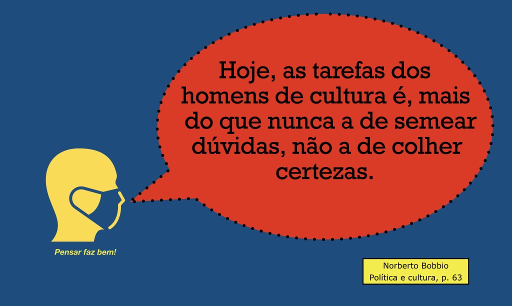 Pense mais com Norberto Bobbio