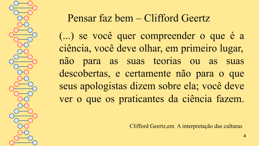 Pensar faz bem - Clifford Geertz