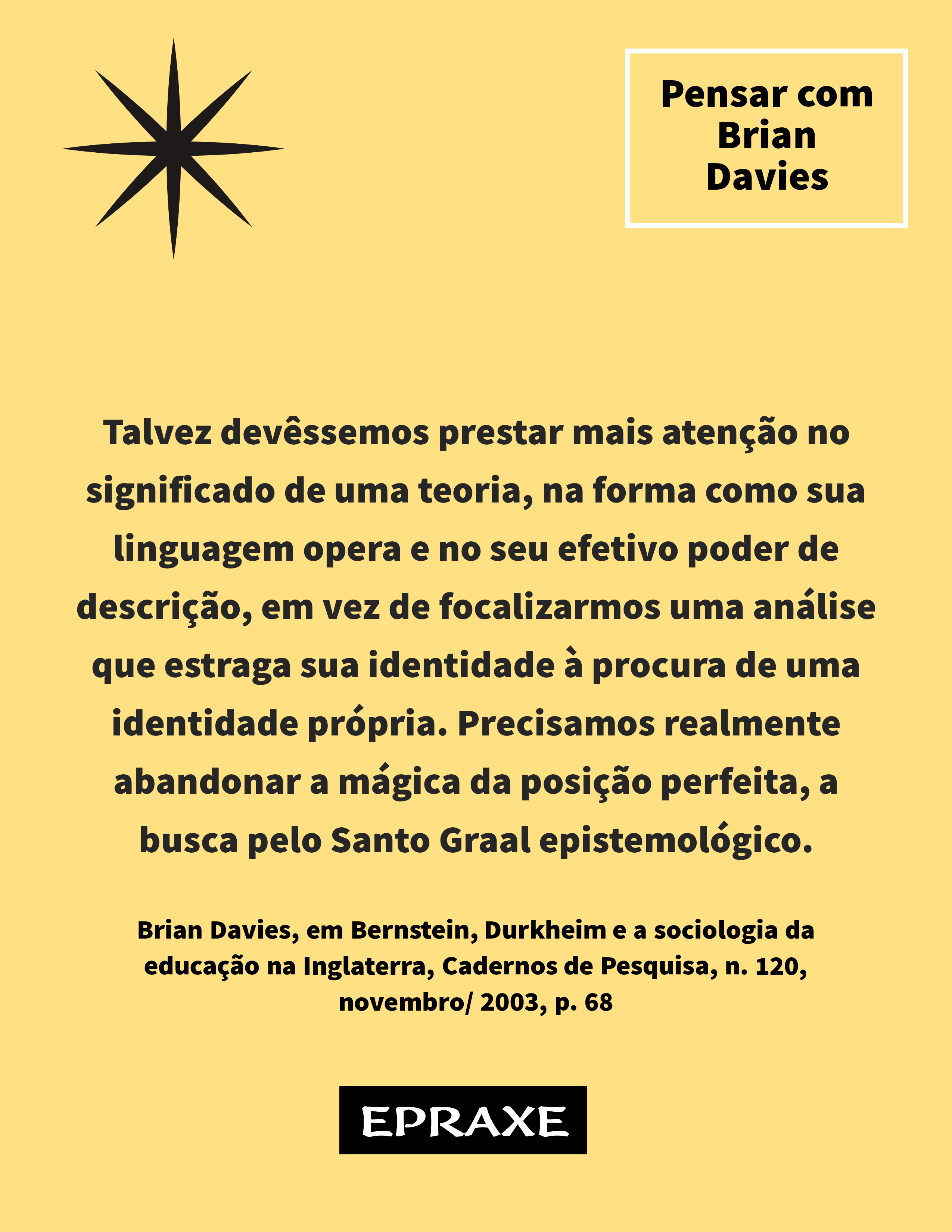 Pensar com Brian Davies