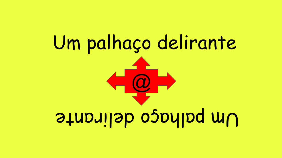 Um palhaço delirante